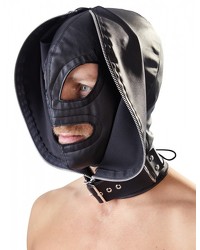 Doppelmaske, schwarz